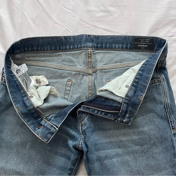 DIESEL D-Strukt Denim Jeans Size W33 L32 Blue Slim Fit Wash STRETCH - Picture 5 of 15